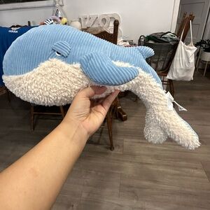 Blue dolphin warmies